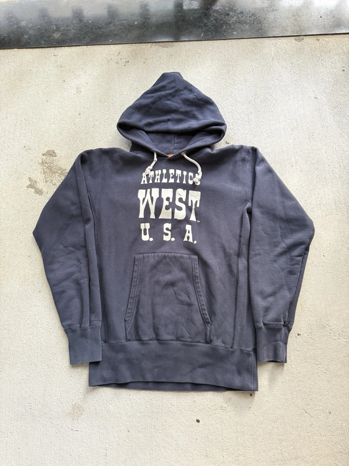 SAMPLE Nike Athletics West USA Hoodie Men’s Medium Navy Blue