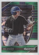2020 Panini Prizm Draft Picks Green Pulsar Prizm Gus Steiger #PDP147 05x0