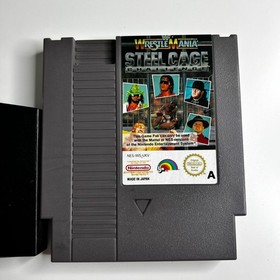 WWF WrestleMania: Steel Cage Challenge (Nintendo NES, 1992 PAL A) LJN Sports