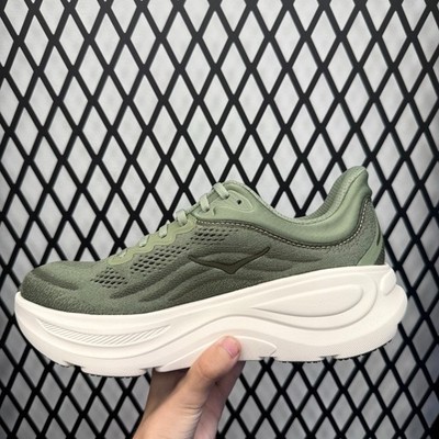 Hoka Men\'s Sage Green Bondi 9 Shoes - Size 10.5 - New Without Box - Tried On Hoka Bondi 9 Men main image 3