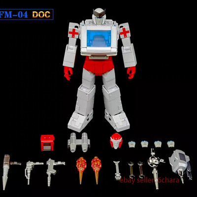 FansToys FM-04 Ambulance G1 MP Proportional Alloy Deformation Model In Stock