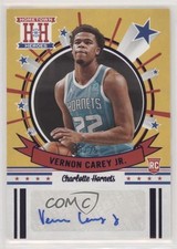 2020-21 Chronicles Hometown Heroes Rookie Purple 19/25 Vernon Carey Jr Auto 07d9