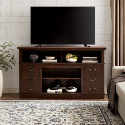 Mid Century Modern TV Stand for TVs up to 65 Inch Entertainment Center with