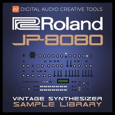 Roland JP-8080 Synthesizer Sample Library Instant Delivery
