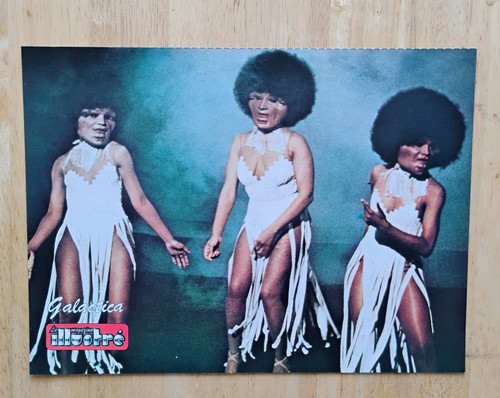 Rare Battlestar Galactica pin-up - Le Magazine Illustré - Tucana Singers 1970s