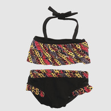Build A Bear Bikini Bathing Swim Suit 2-Pc Aztec Teddy Summer Beach Clothes Set