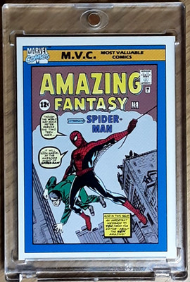 1990 Marvel Universe Karte 126 AMAZING FANTASY. SPIDER-MAN.