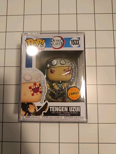 Funko Pop! Demon Slayer Tengen Uzui #1533 CHASE VERSION + Hard Case