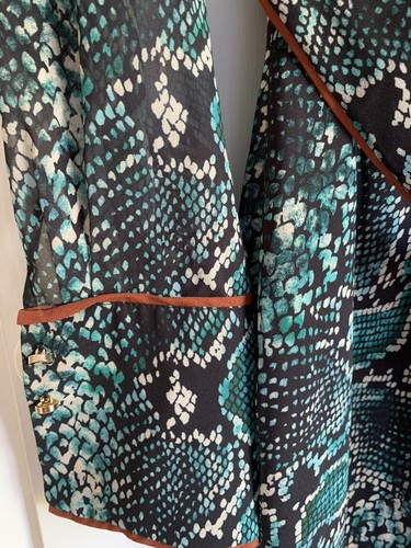 Karen Millen Python Print Maxi Dress. Multi Colour Size 8 Regular - Picture 4 of 8