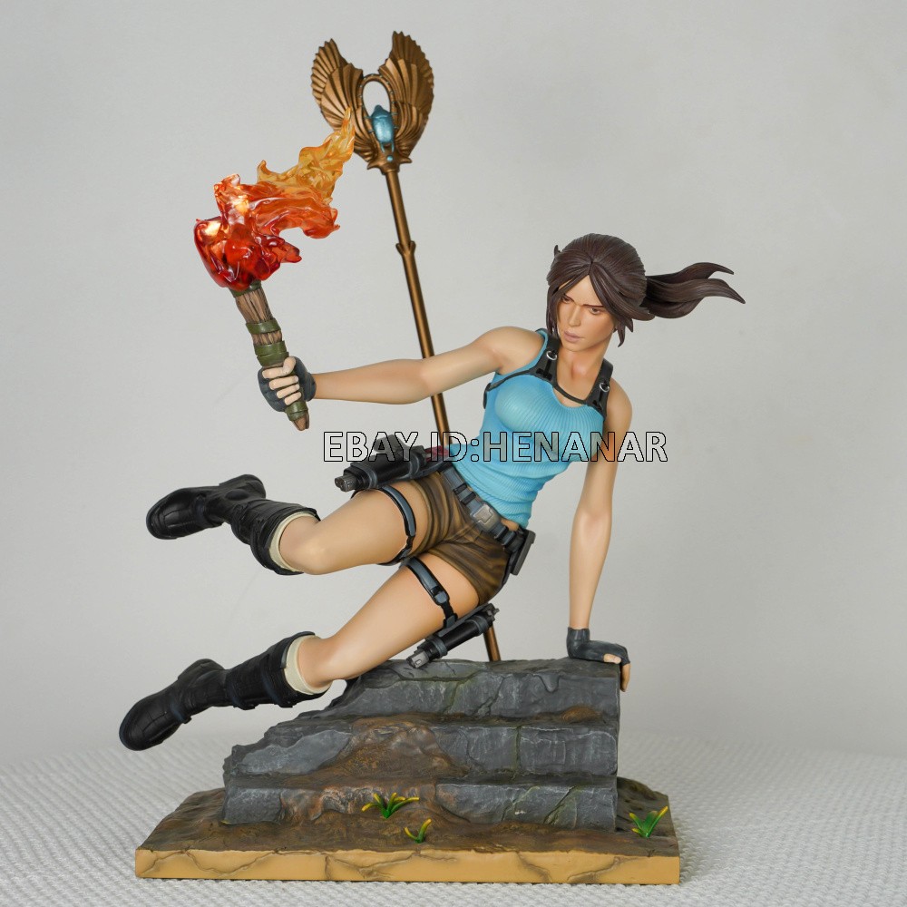 Gaming Heads Lara Resin Figure Model Statue Painted 40cm Normal Version