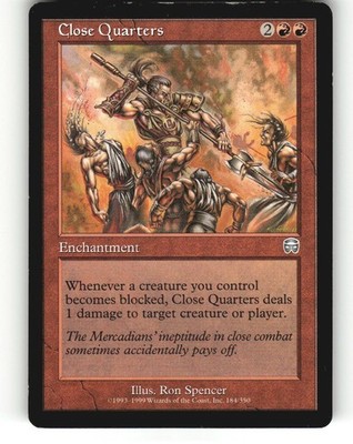 Magic TCG Card Close Quarters