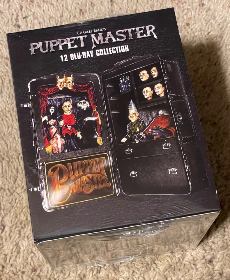 Puppet Master Blu-ray Collection NEW 12-Disc Box Set Full Moon Charles Band - Image 3 of 4