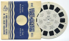 Santiago Chile 1946 View-Master Single Reel 641