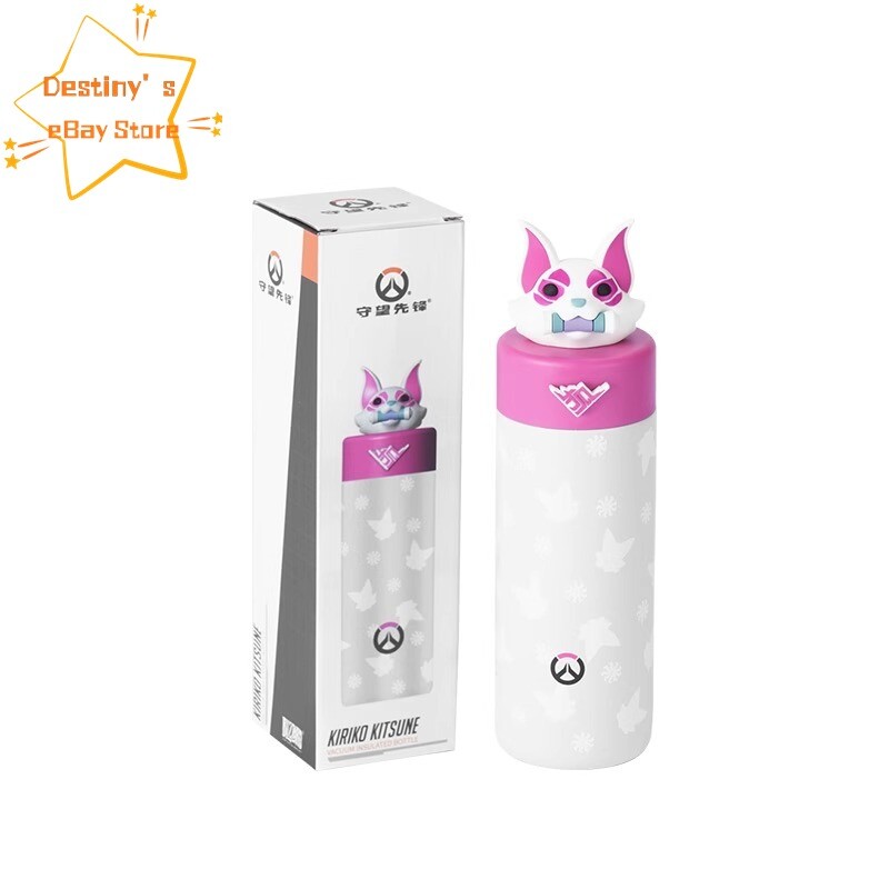 Game Overwatch 2 Kiriko Stainless Steel Insulated Cup Bottle Fox