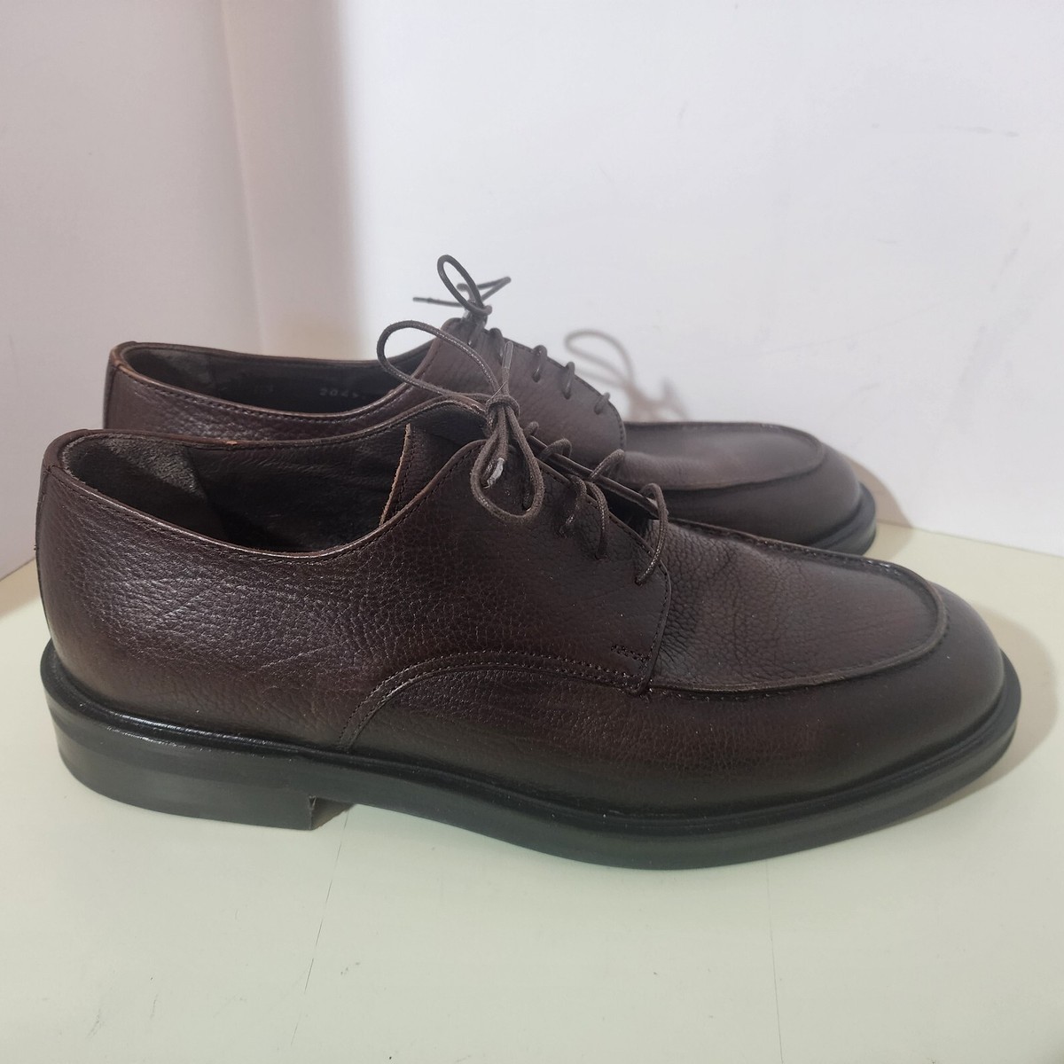 Cole Haan City Men\'s Oxford Dress Shoes Brown Leather Size 10.5 D‎ Made in India Cole Haan City Dress Shoes Mens 10 D Brown Cap Toe Oxford  main image 2