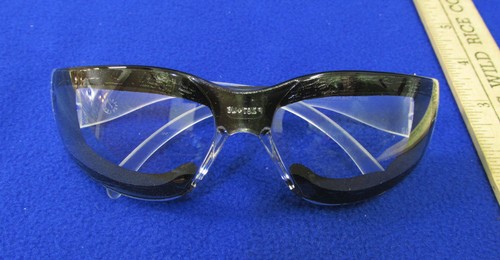Gafas de seguridad para intruso de seguridad Pyramex lentes transparentes gafas de seguridad Z87.1+ de lote antiguo - Imagen 3 de 5