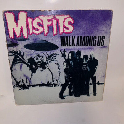 MISFITS-WALK AMONG US 1982 RE-ISS VINYL RECORD Ruby Records JRR