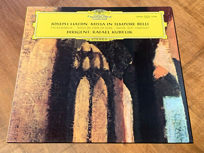 Haydn Missa in tempore belli RAFAEL KUBELIK ORIG 1960s DGG SLPM 138881 TULIP NM