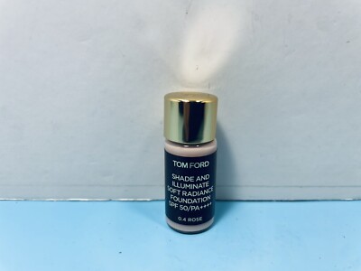 TOM FORD - SHADE & ILLUMINATE SOFT RADIANCE FOUNDATION - 0.4 ROSE - .13 OZ - NEW