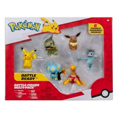 Pokemon 6-Pack 2-inch Figure Battle Figure Multi-pack NEW