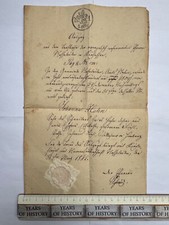 Document 1842 Manuscript Many S. - Nesselr&ouml;den Herleshausen Netra Ringgau No. 8