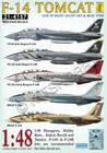 DXM decal 1/48 USN F-14 Tomcat Collection 1 (VF-84 / VF-101 / VF-103 & IRIAF)
