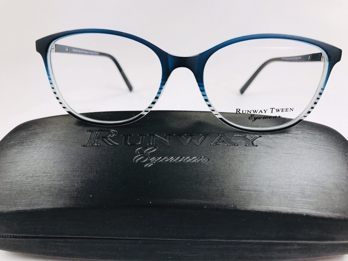 New Designer Inspired Runway Tween #41 Blue Fade Eyeglasses  display picture 2