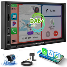 7 Zoll Double 2Din Car Autoradio MP5 Player Touchscreen MP3 DAB+ Kamera AUX FM