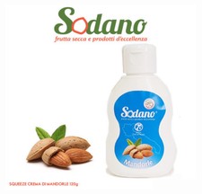 CREMA MANDORLE SODANO 100% ITALIANA TOPPING SQUEEZE CAFFÈ GELATO MANDORLA 120GR