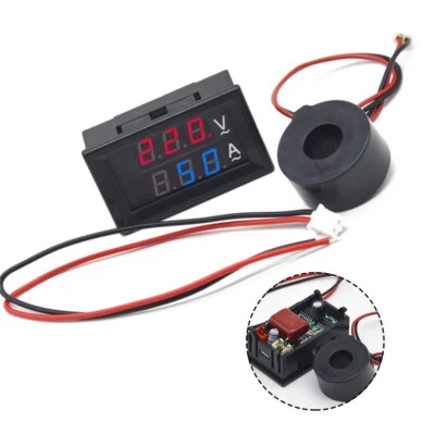 MARKE AUFHEBEN AC Voltmeter und Amperemeter mit Digitalanzeige für genaue Messungen