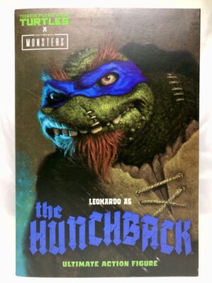NECA Universal Monsters TMNT Ultimate Leonardo as The Hunchback 7'' Action Figure
