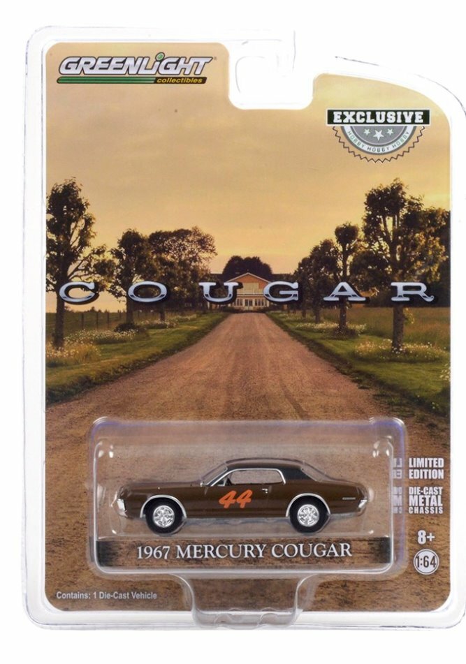Auto World 1967 Mercury Cougar☆HOスロットカー Auto World 1967 Mercury Cougar A.J. Foyt HO Slot Car SC357