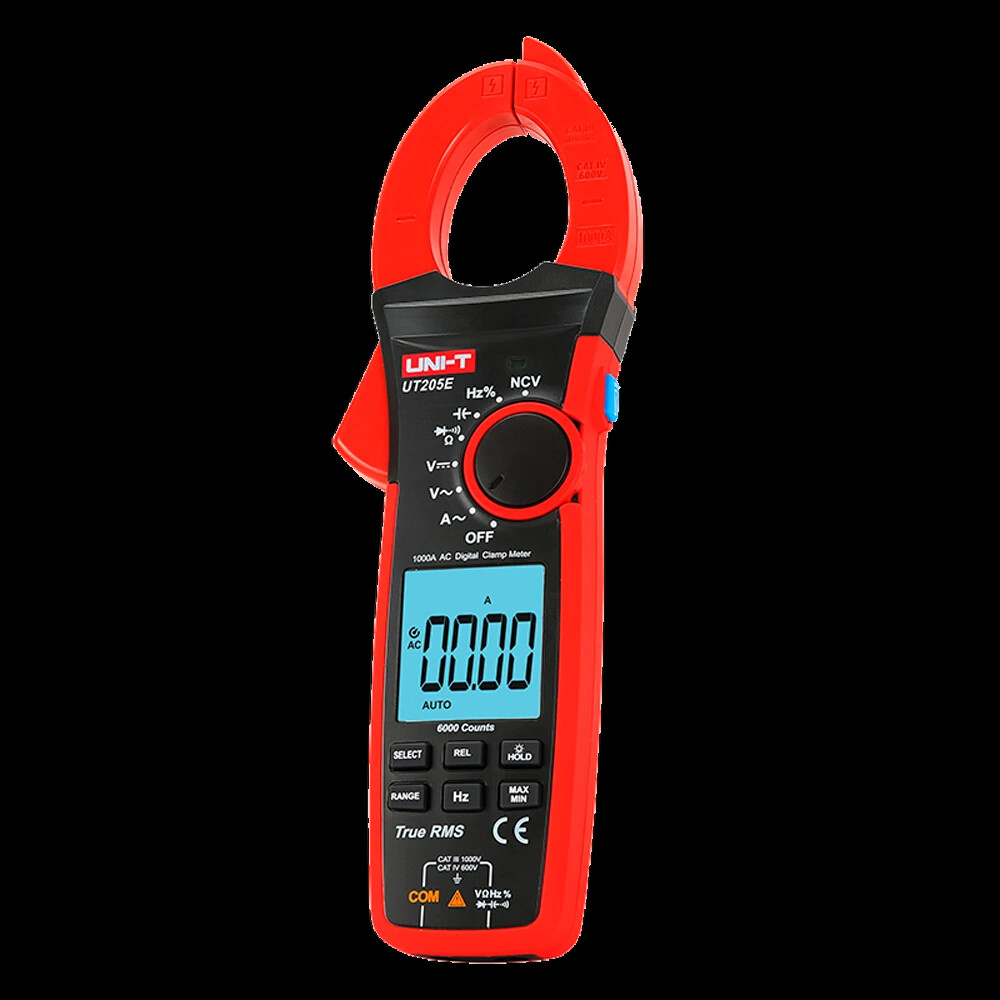 Pinza amperometrica digitale palmare 1000V DC/AC 1000A UNI-T UT205E