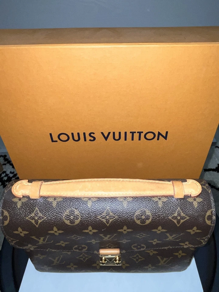 Louis Vuitton Metis Pochette монограмма кожи наплечная сумка сумка Дамская сумка сумочка - Изображение 2 из 4