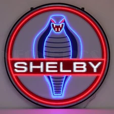 Neonetics 29SHCOB Shelby Cobra Round 36-Inch Handmade LED Flex Neon Sign