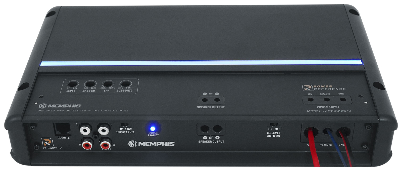 Memphis Audio PRX10001V 1000 Вт 1 Ом Монофонический автомобильный усилитель звука Домашняя звуковая панель JBL