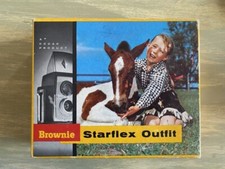 Kodak Brownie Starflex Outfit Original Box Vintage Camera Flash Display No. 25L