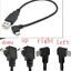 thumbnail 1 - USB 2.0 A Male To Left Right 90 degree Angle Micro 5 Pin Cable For Htc Samsung