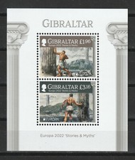 GIBRALTAR 2022 - EUROPA  CEPT  bloc-feuillet Neuf** / MNH