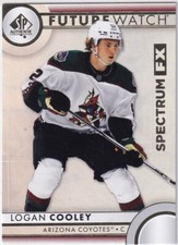 2023-24 SP Authentic Hockey Logan Cooley Future Watch Spectrum FX