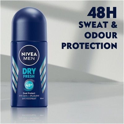 NIVEA MEN Dry Fresh Deo Spray – 48h Schutz, 6 X 150 Ml, Erfrischende Formel Ohne Ethylalkohol