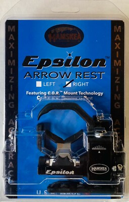 Hamskea Epsilon Arrow Rest Featuring C.O.R Mount Technology Universal Mount RH