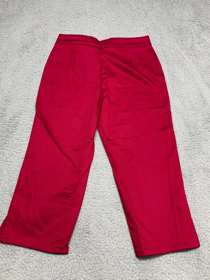 Worthington Women's W32XL21 Maroon Berry Dress Pants Size 10 Petite - Image 2 of 4