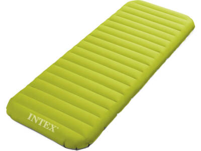 Intex 64780 Roll N Go Luftbett - Aufblasbare Matratze Für Camping Grün | 11205