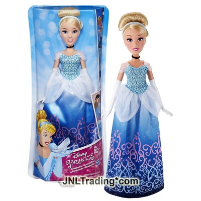 Year 2015 Disney Princess Royal Shimmer 12 Inch Doll CINDERELLA with  Necklace