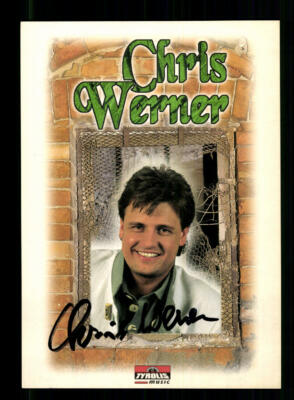 Chris Werner Autogrammkarte Original Signiert + M 7997