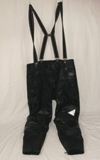 Hein Gericke Streetline Leder Motorradhose Herren Gr. 50 schwarz Hose Lederhose