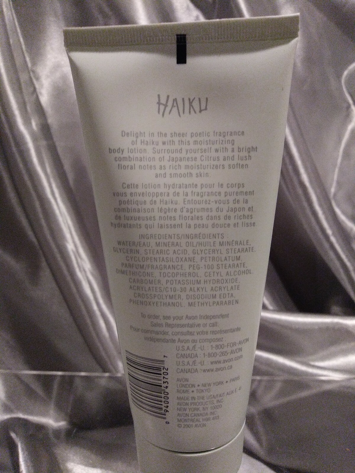 Avon Haiku Body Lotion 6.7 FL Oz Ship Make OFFER D12 for sale online eBay