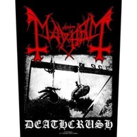 Mayhem - Deathcrush Backpatch RüCkenaufnäHer Neu