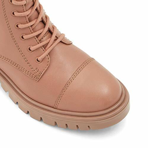 ALDO Women's Size Reilly Lug Sole Combat Boot Bone Pink
